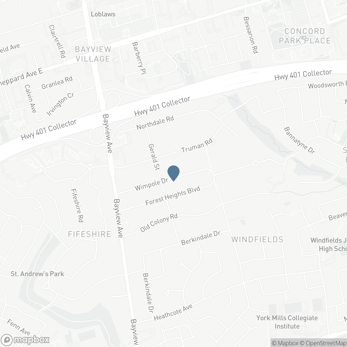 48 WIMPOLE DRIVE, Toronto, Ontario M2L 2L3